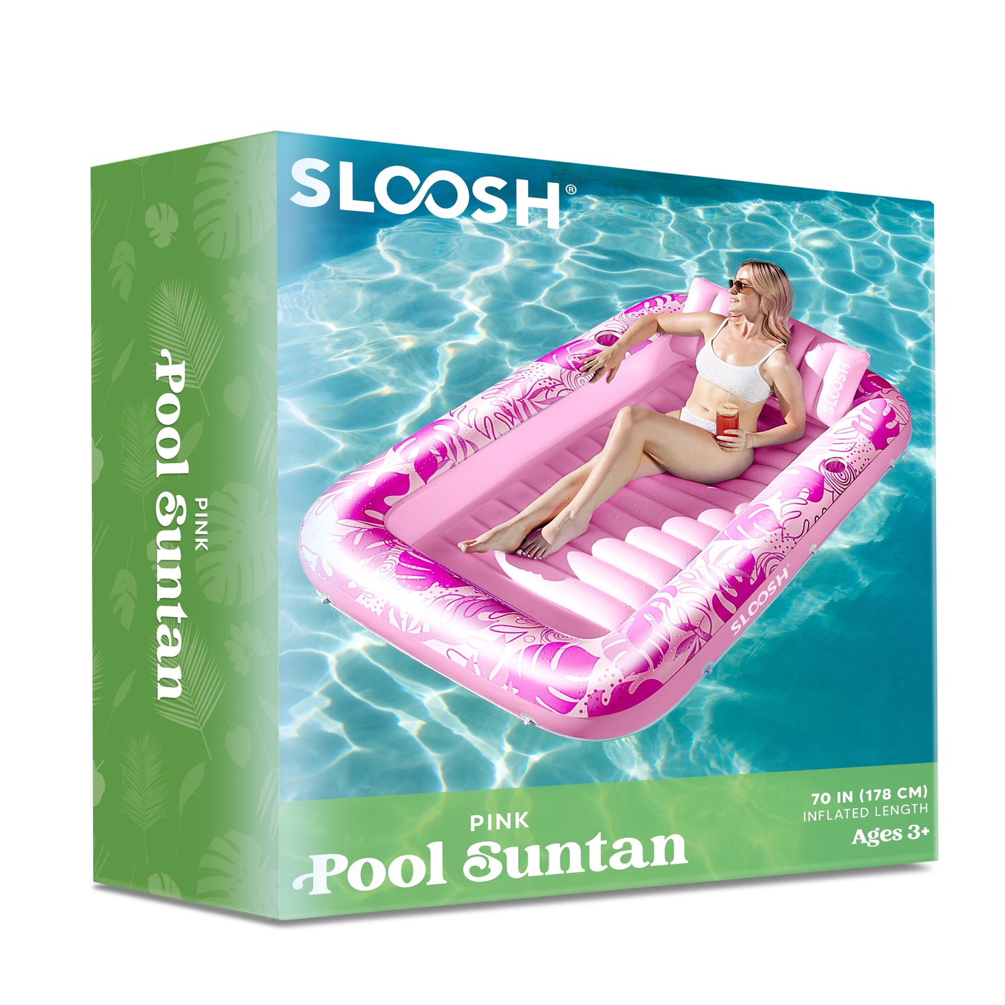 Indulge in Ultimate Comfort with the 70" x 46" Inflatable Tanning Pool Lounger Float – Perfect for Relaxation and Fun in the Sun for Kids and Adults