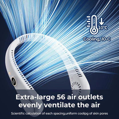 Portable Hanging Neck Fan with USB Cooling | Mini Air Conditioner