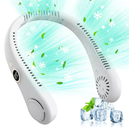 Portable Hanging Neck Fan with USB Cooling | Mini Air Conditioner