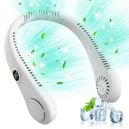 Portable Hanging Neck Fan with USB Cooling | Mini Air Conditioner